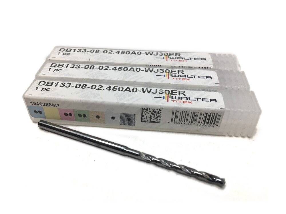 12倍径1.6毫米内冷微孔整体硬质合金钻