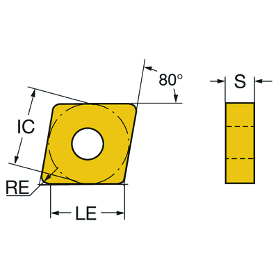 CNMG 12 04 12-WF 1125